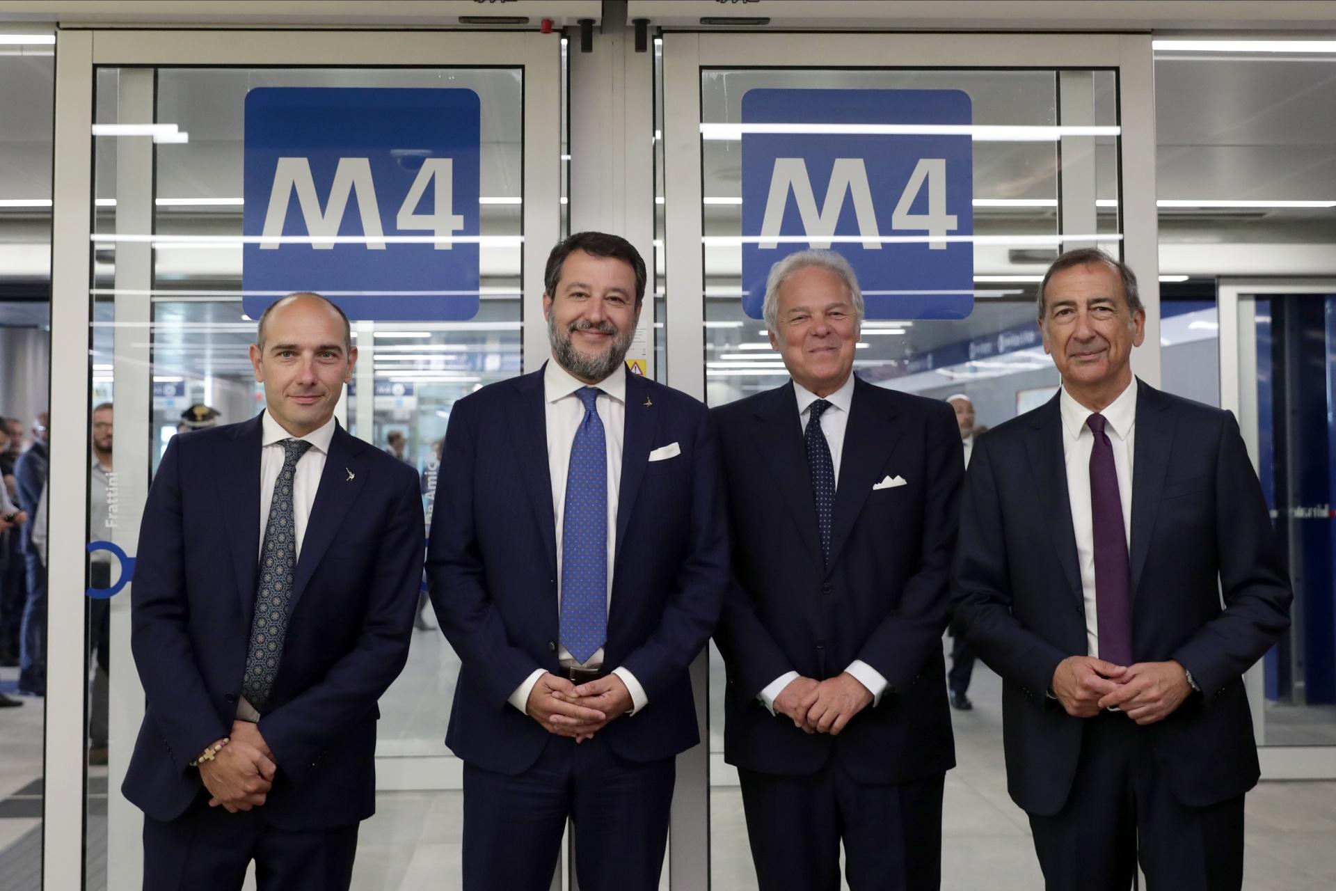 Metro M4 Milano, Stazione San Babila - Webuild